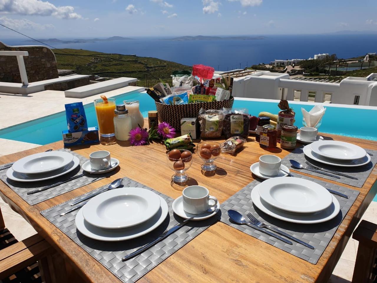 Villa Apollo-Private Pool-Amazing View Mykonos Town Extérieur photo