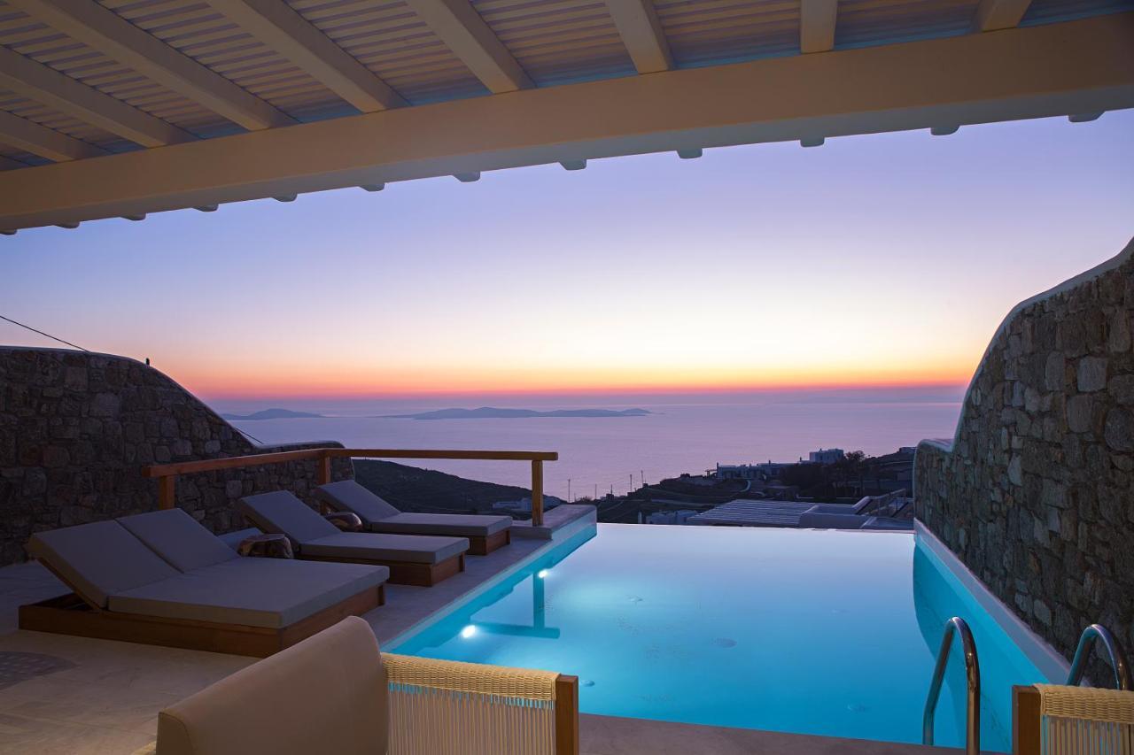 Villa Apollo-Private Pool-Amazing View Mykonos Town Extérieur photo