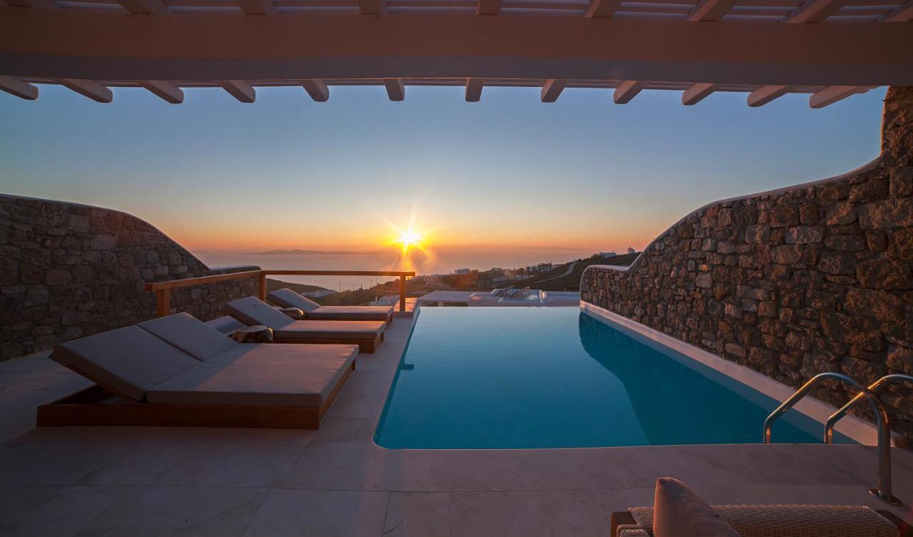 Villa Apollo-Private Pool-Amazing View Mykonos Town Extérieur photo